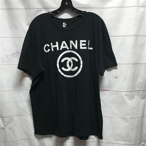 bootleg chanel t shirt|Chanel long sleeve tee shirts.